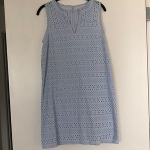 Light blue patterned spring dress!